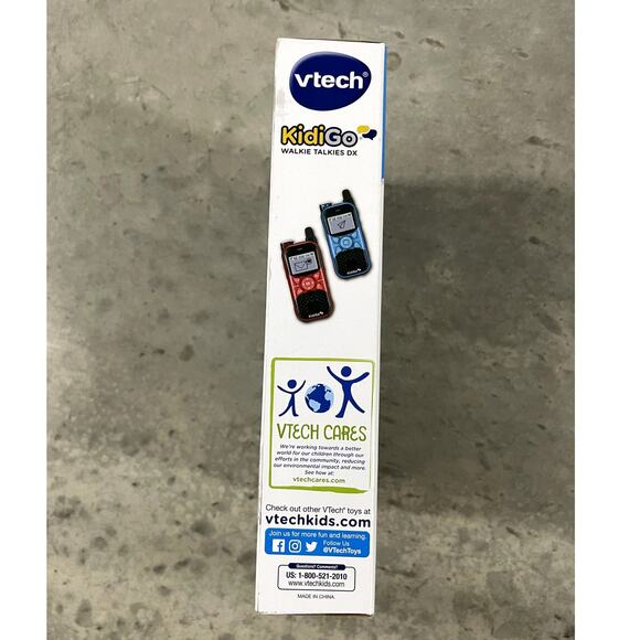VTech KidiGo Walkie Talkies DX for Kids Ages 4 Years and up - Picture 4 of 6